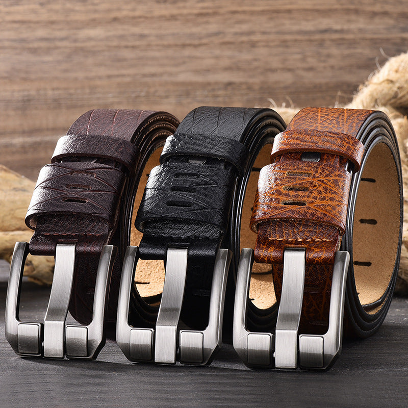 Versatile leather belt