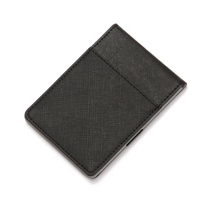 Cross Pattern PU Card Holder