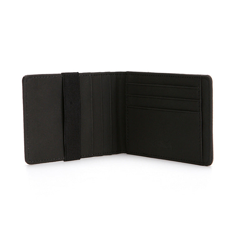 Cross Pattern PU Card Holder