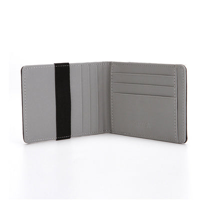 Cross Pattern PU Card Holder