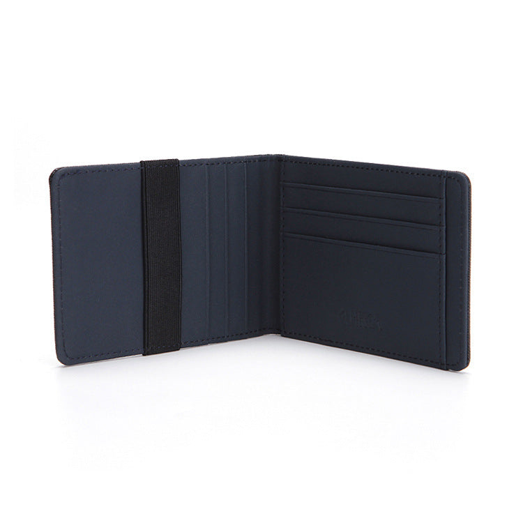 Cross Pattern PU Card Holder