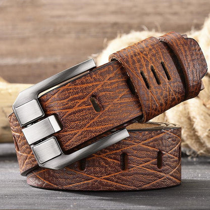 Versatile leather belt