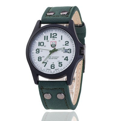 Military Student Calendar Watch