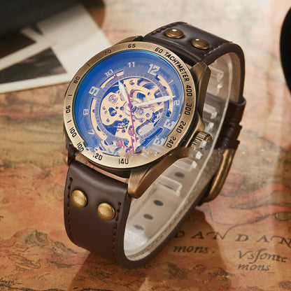 Automatic Skeleton Mechanical Watch