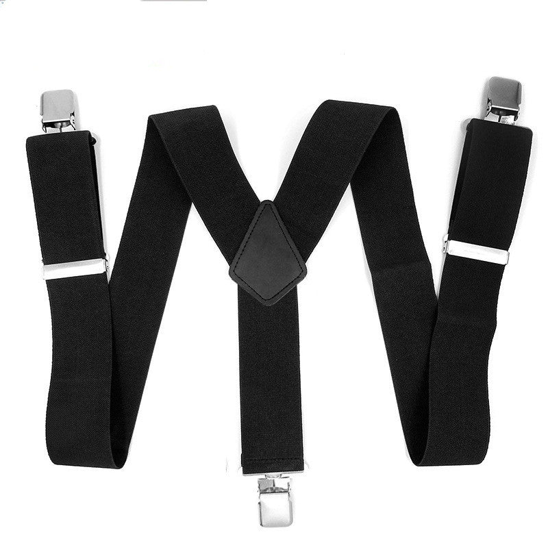 Cip-on Sling Black Suspenders