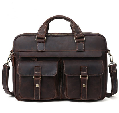 Cowhide Briefcase Bag