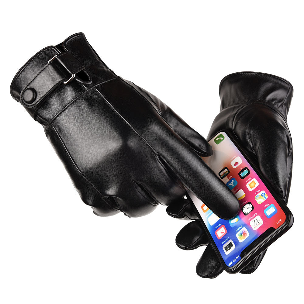 Korean leather gloves