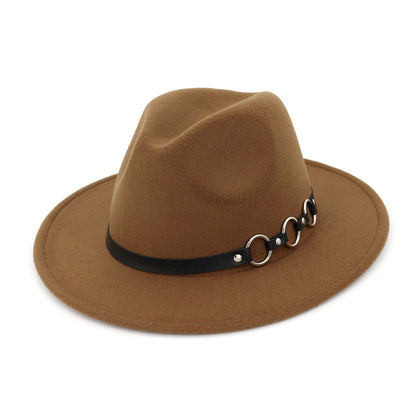 Woolen Gentleman Fedora Hat