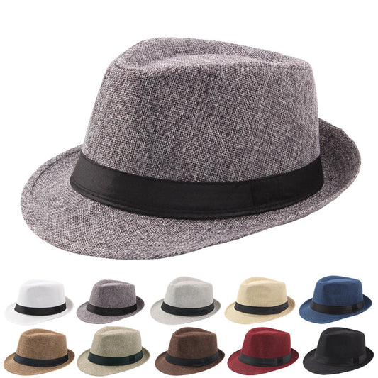 Linen Top Hat