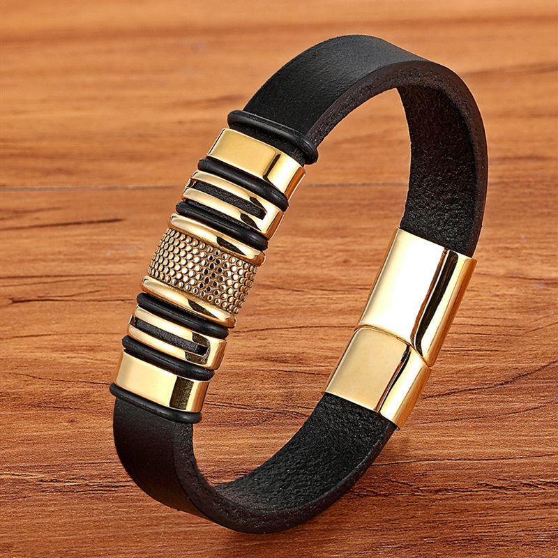 Scorpion Leather Bracelet