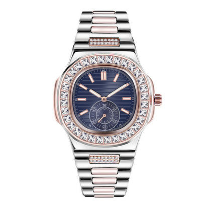 Alloy Diamond Watch