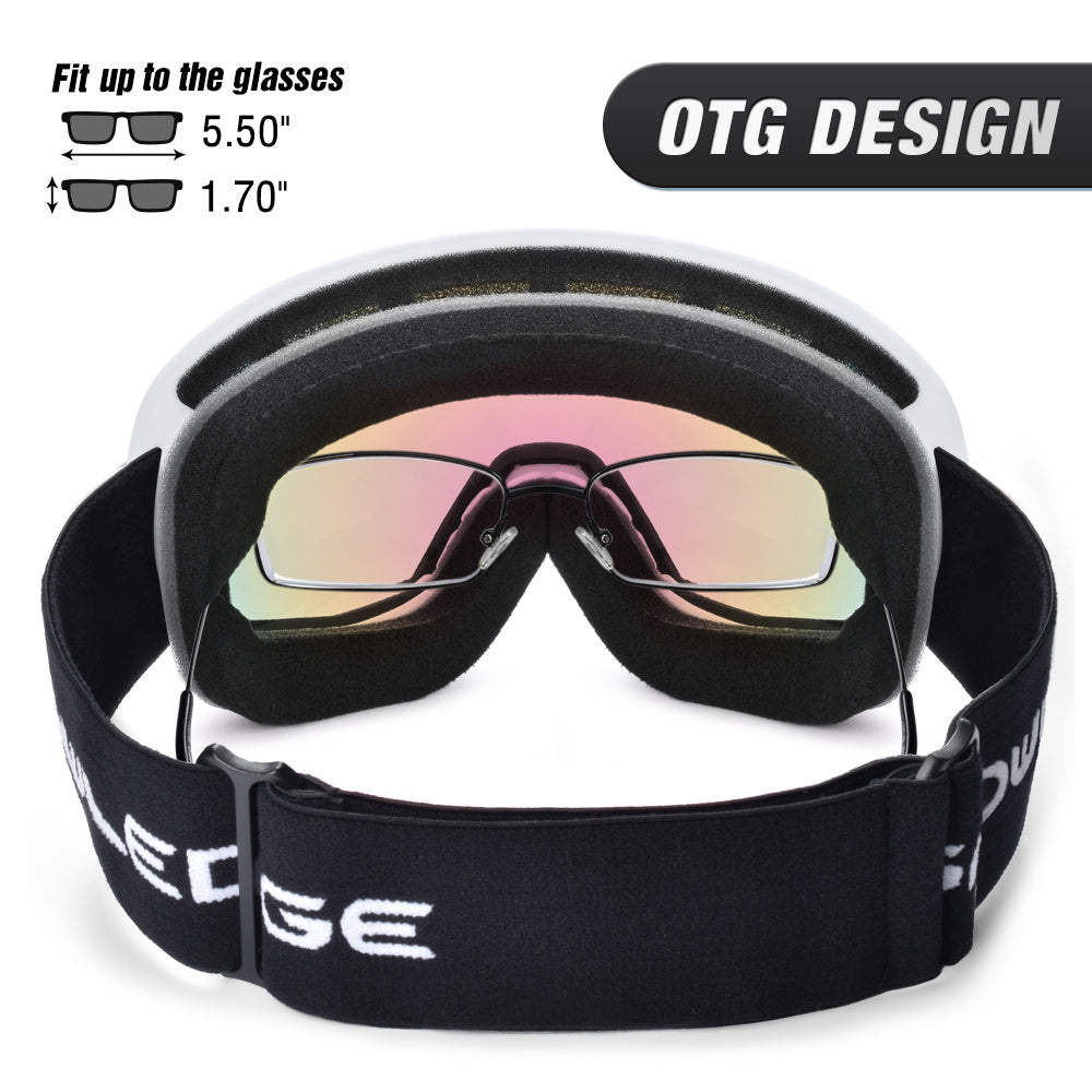 Anti-Fog Ski Goggles