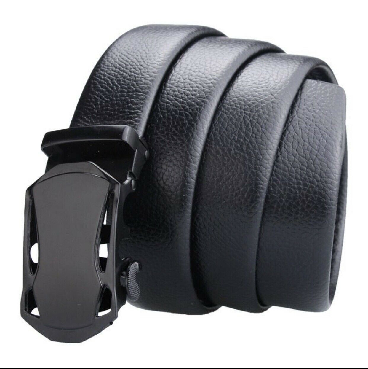 Microfiber Leather Ratchet Belt