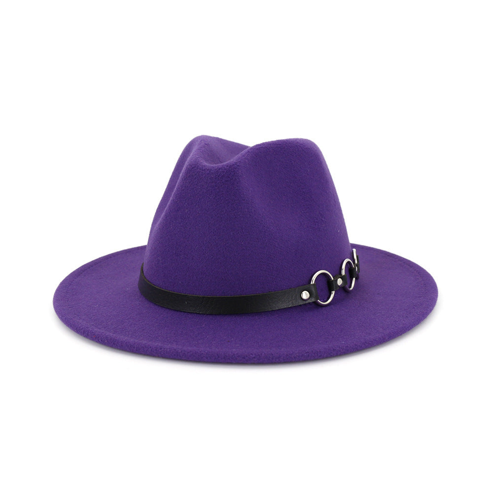 Woolen Gentleman Fedora Hat