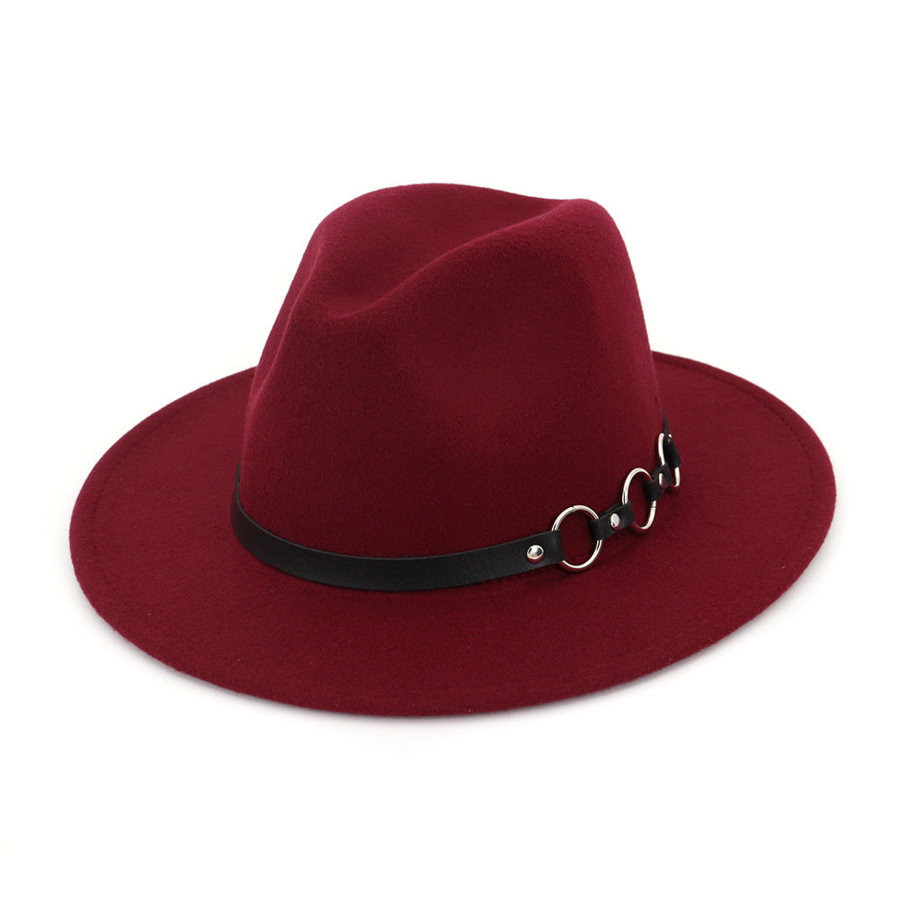 Woolen Gentleman Fedora Hat