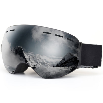 Spherical Mirror Ski Goggles