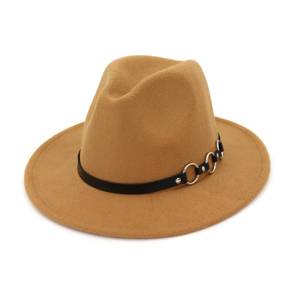 Woolen Gentleman Fedora Hat