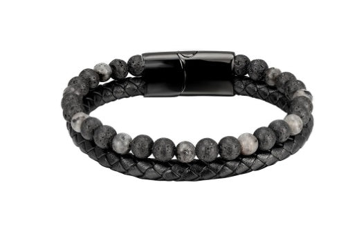 Volcanic Natural Stone Beaded Bracelet